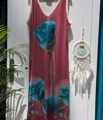 Vestido punto de seda