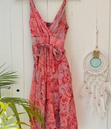 Vestido seda tirantes