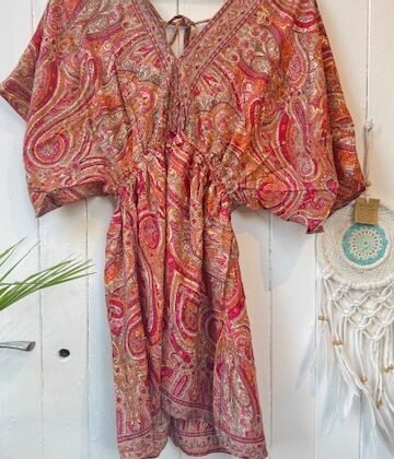 Vestido corto elastico