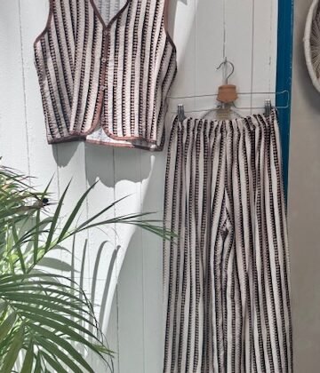 Chaleco estampado