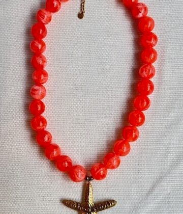 Collar cuentas estrella