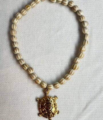Collar ceramica tortuga