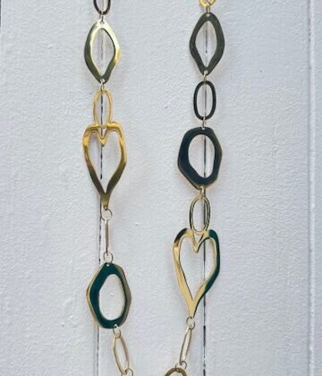 Collar Grande Corazones